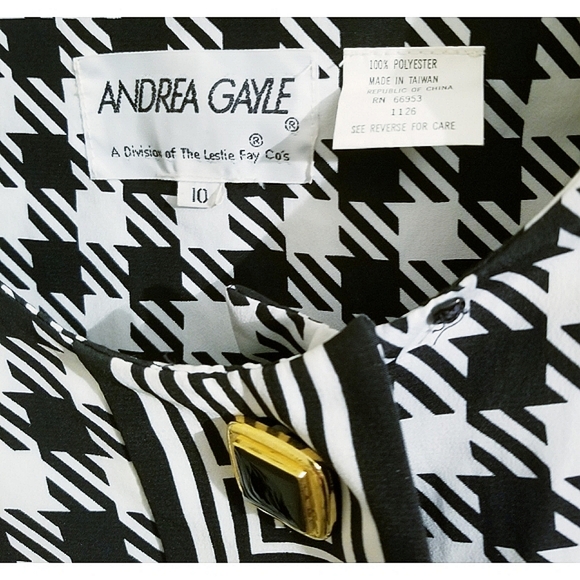 *Vintage* Andrea Gayle top - Picture 5 of 6